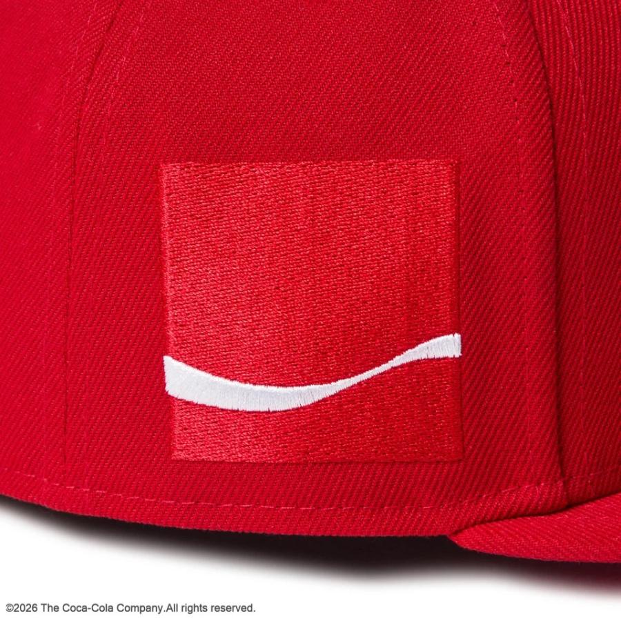 NEW ERA（ニューエラ） 59FIFTY Coca-Cola コカコーラ スカーレット