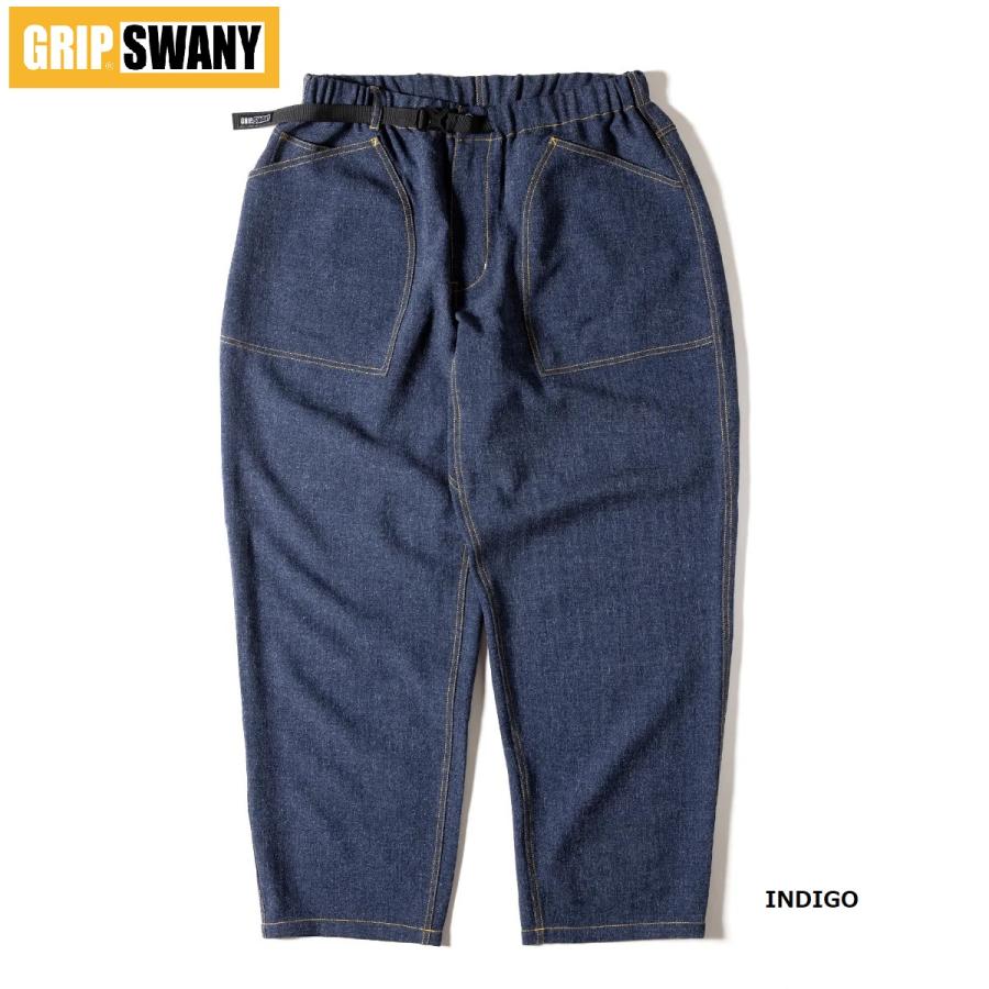 GRIP SWANY デニムライクパンツルーズフィット 8