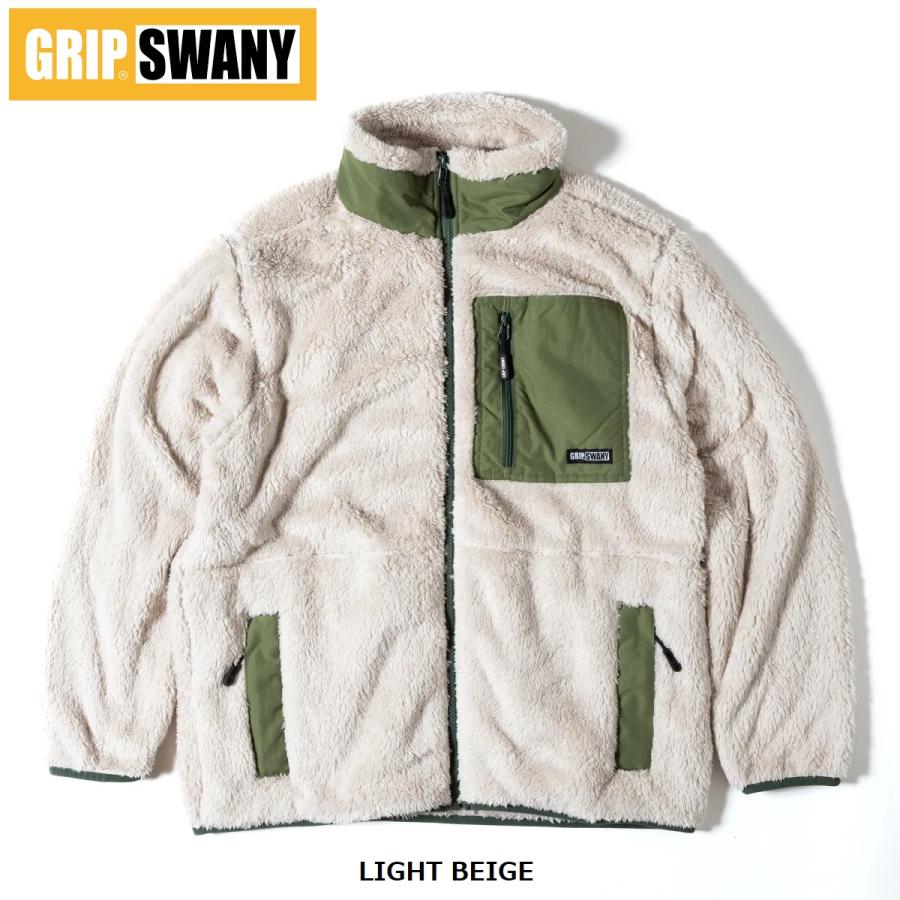 GRIP SWANY（グリップスワニー） GSMCT-078 CORAL FLEECE JACKET