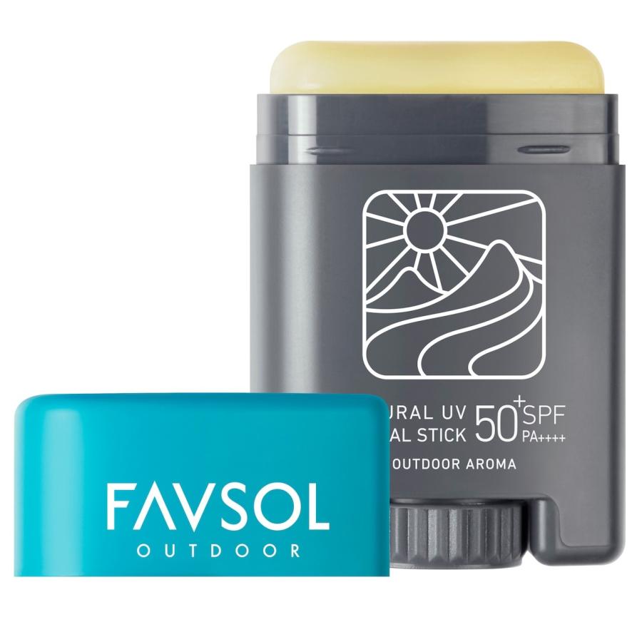 FAVSOL ( ファブソル ) NATURAL UV HERBAL STICK 日焼け止め SPF+50 顔