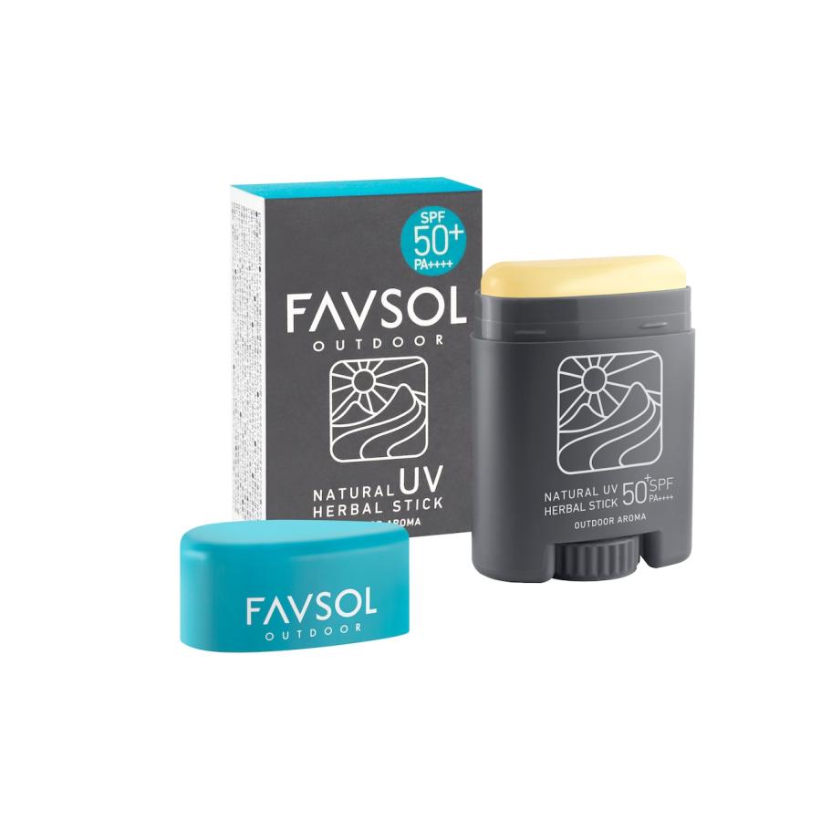 FAVSOL ( ファブソル ) NATURAL UV HERBAL STICK 日焼け止め SPF+50 顔