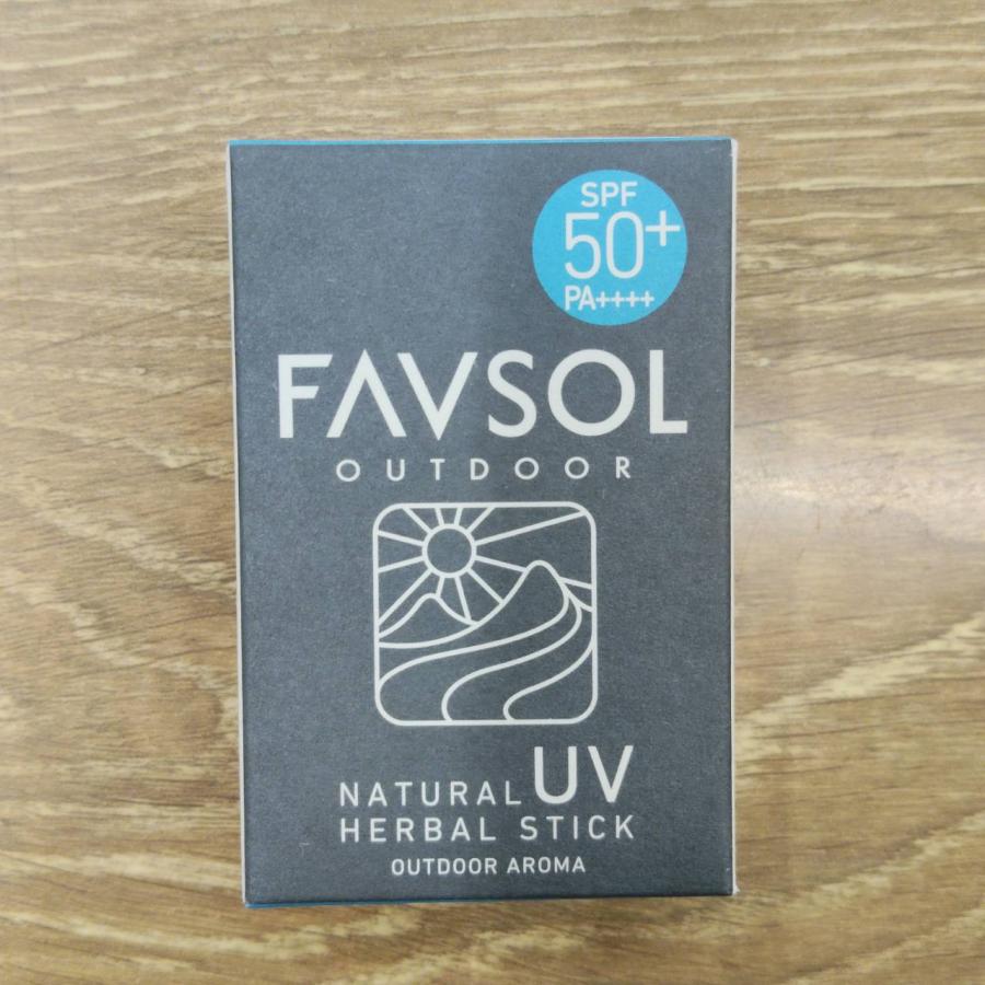 FAVSOL ( ファブソル ) NATURAL UV HERBAL STICK 日焼け止め SPF+50 顔