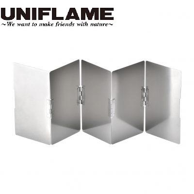 UNIFLAME シングルバーナー と風防板　美品 UNIFLAME（ユニフレーム） ウィンドスクリーン WIDE アウトドア
