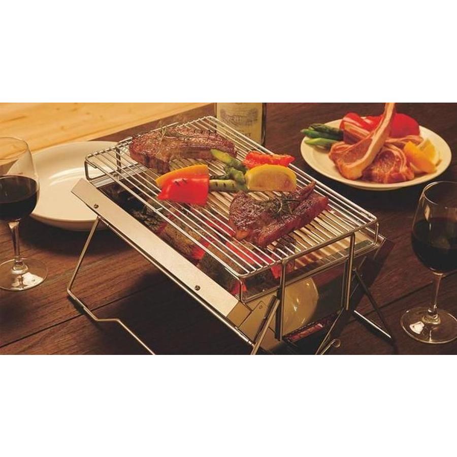 ユニセラ ユニフレーム TG-III キャンプ バーベキューグリル コンロ