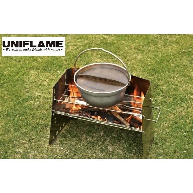 UNIFLAME（ユニフレーム） 焚き火鍋 26cm 鍋 アウトドア キャンプ 調理