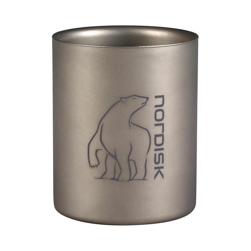 Nordisk マグ　チタン　450ml 新品 NORDISK（ノルディスク） Titanium Mug Double Wall 450ml Without