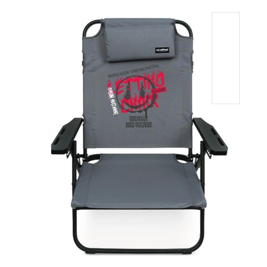 キュウソネコカミ　キャンプチェア KZM NEW サーフチェア ブラック キャンプ椅子 アウトドア チェア
