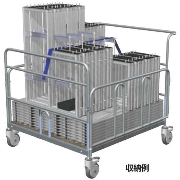 三和体育 スポーツ用具 学校用具 観覧席収納キャリー2段5連用 S-7012 送料ランク(お見積もり) (SWT) (Q41CD)