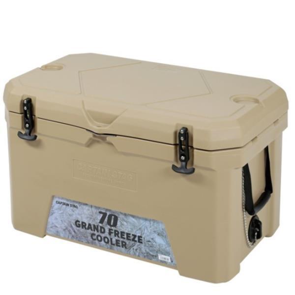 UE-0067 グランドフリーズ クーラー70 CAPTAINSTAG クーラーボックス クーラー (CAG) (Q41CD)
