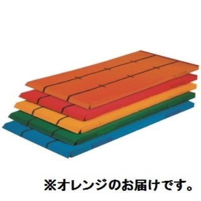 エバニュー EVERNEW マット 軽量指導ライン入連結エコマット オレンジ EKM069-200  送料ランク(エ) (ENW) (Q41CD)