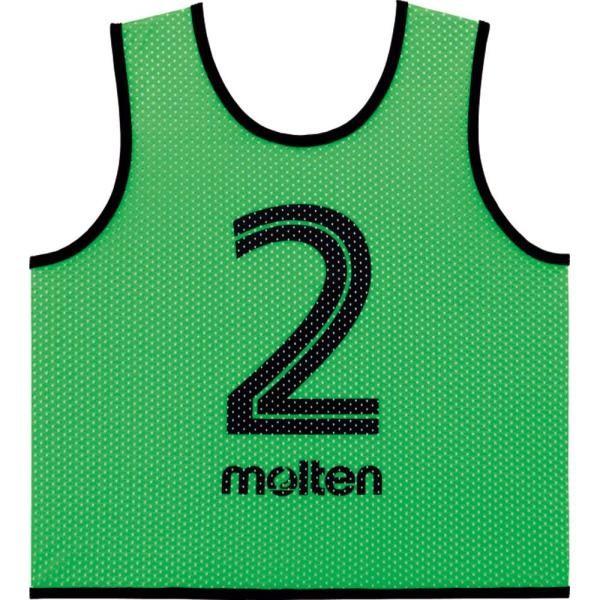 molten - 背番号 10枚仕掛ける ビブス 10枚仕掛ける ナンバリング 10枚仕掛ける GS0112-KG 力くらべ限りないGVお坊っちゃん10枚仕掛ける 螢光緑であること (MTN) (Q41CD) スポーツ-ゼッケン、タスキ、鉢巻