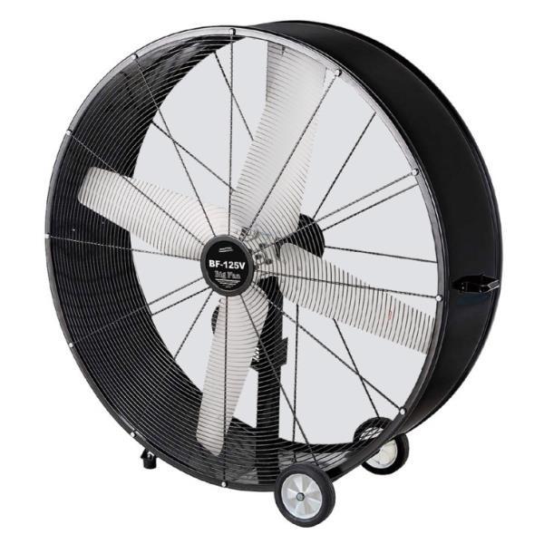 扇風機 業務用 扇風機 大型 体育用品 ビッグファン 125cm S-7988 特殊送料(ランク：お見積り) (SWT) (Q41CD)