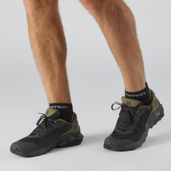 超歓迎 メンズ スニーカー メンズ ハイキングシューズ メンズ スニーカー サロモン ハイキングシューズ Sam Qcb43 Olive Black Phantom Burnt Gore Tex Reveal X スニーカー ゴアテックス メンズ シューズ Trustsecurity Awt Mil