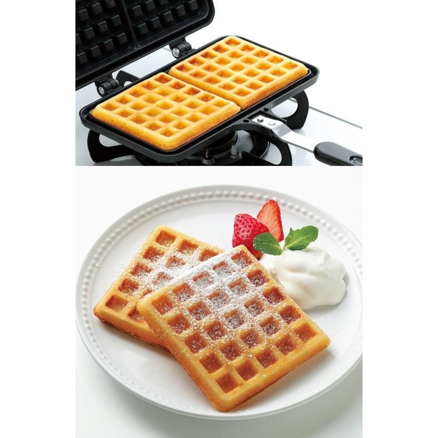 パール金属 ワッフル 鉄板 ワッフルメーカー ワッフル器 フッ素