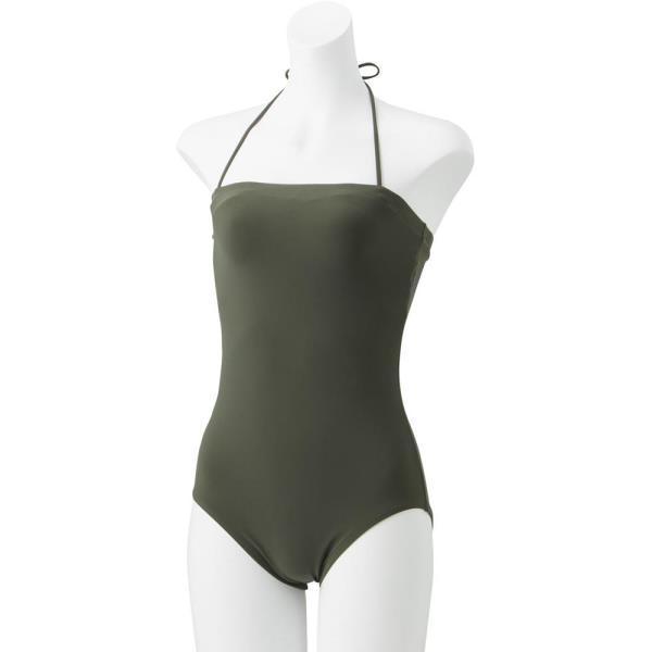 海外最新 水着 レディース フィットネス水着 レディース スイムウェア レディース リファインドバンドゥースーツ カーキ Jss Cqb27 全国組立設置無料 Loopbiketours Com