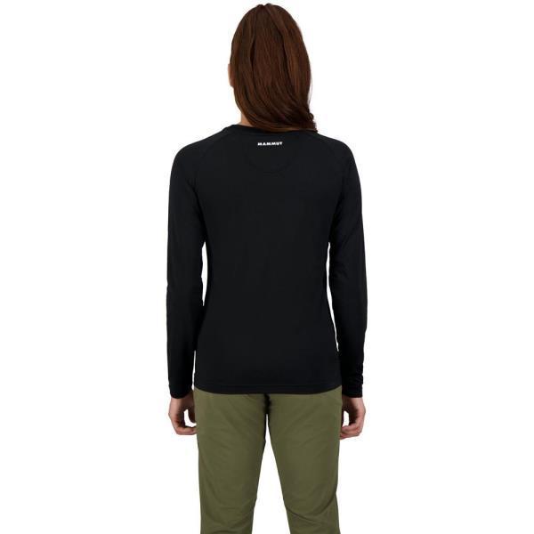 ロングTシャツ レディース トップス レディース 長袖 レディース QD Logo Print Longsleeve T-shirts AF Women 1016-01040 BLACK PRT1 (MAT) (Q41CD)の画像