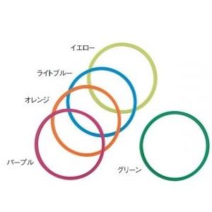 有名ブランド カラーリング ケンケンパ リング セット D 339 サークルラバーリング38 5色 2 10本1組 Dan
