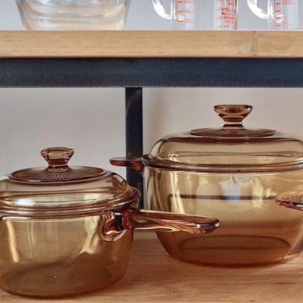 パール金属 鍋 おしゃれ 鍋 ガラス 耐熱ガラス CP-8690 VISIONS ソース