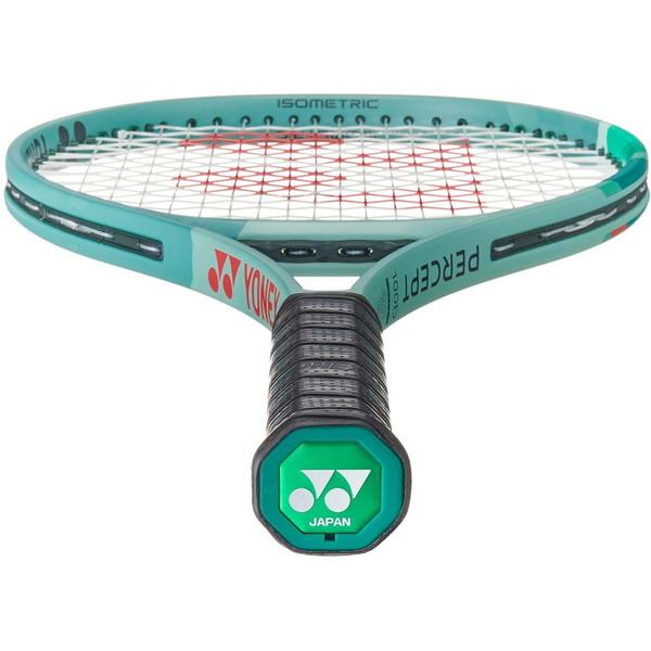 テニスラケット 硬式テニス ラケット ラケット テニス 硬式テニス ラケット パーセプト 100D オリーブグリーン  (YNX)の画像