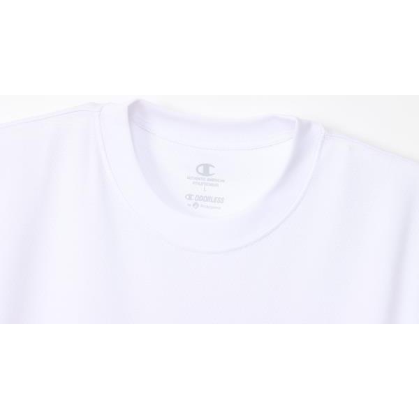 バスケTシャツ メンズ 半袖 (メール便発送) SHORT SLEEVE T-SHIRT ホワイト  (JSC)｜fieldboss｜03