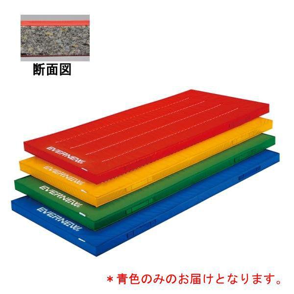 EVERNEW - 引っ敷き 柔軟体操引っ敷き エバニュー 屋内外兼用柔軟体操引っ敷き１２０×３００×５/青 EKM416-青700  貨物輸送価値づける(ア) (ENW) (Q41CD) 体育マット、シート-スポーツ