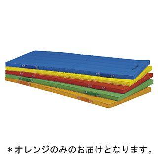 法人限定 抗菌エコカラー合成スポンジマットオレンジ90×180×5cm T-2538V  送料ランク:(7) (TOL) (Q41CD)