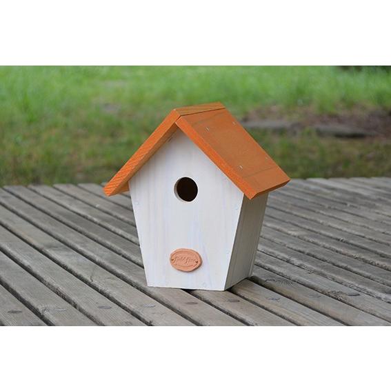 C 3型巣箱 オレンジ 野鳥の巣箱 シジュウカラ 日本製 ガーデニング 庭 C 3og フィールドファイン 通販 Yahoo ショッピング