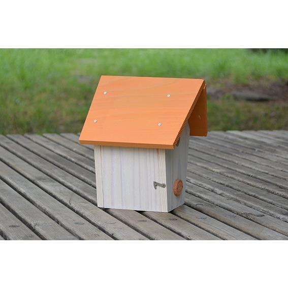 C 3型巣箱 オレンジ 野鳥の巣箱 シジュウカラ 日本製 ガーデニング 庭 C 3og フィールドファイン 通販 Yahoo ショッピング