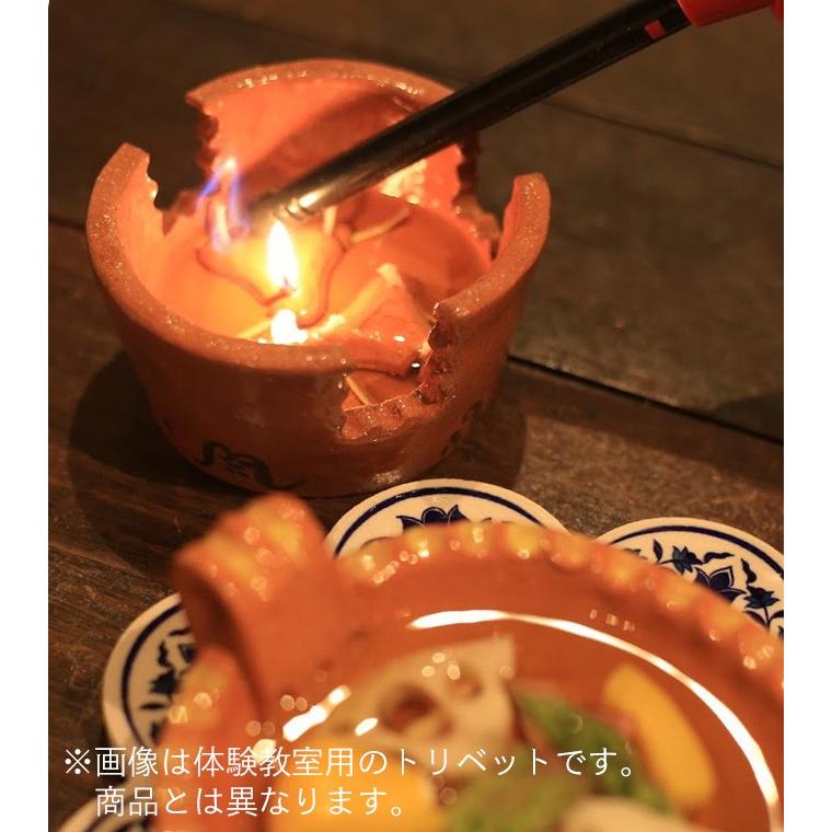トリベット キャンドルベース 3個入り セット 五徳 テラコッタ 油 ろうそく 日本製 Trs Tbu Cb3 フィールドファイン 通販 Yahoo ショッピング