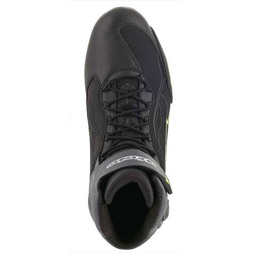 Alpinestars FASTER 3 DRYSTAR SHOES BLACK/GRAY/YELLOW FLUO ライディングシューズ｜fieldhill｜05