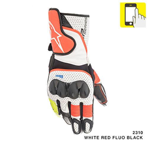 アルパインスターズ Alpinestars SP-2 v3 GLOVE WHITE RED FLUO
