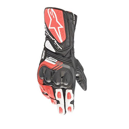 Alpinestars SP-8 V3 グローブ Lサイズ 黒/赤 アルパインスターズ Alpinestars SP-8 v3 LEATHER GLOVE BLACK