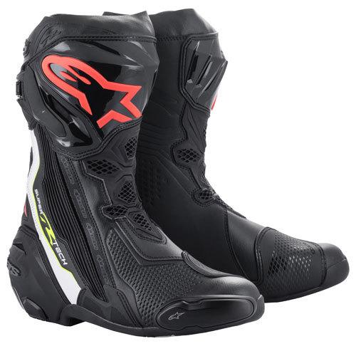 バイクウェア・装備 alpinestars super tech R V2 アルパインスターズ Alpinestars SUPERTECH-R v2 BOOT ブラック
