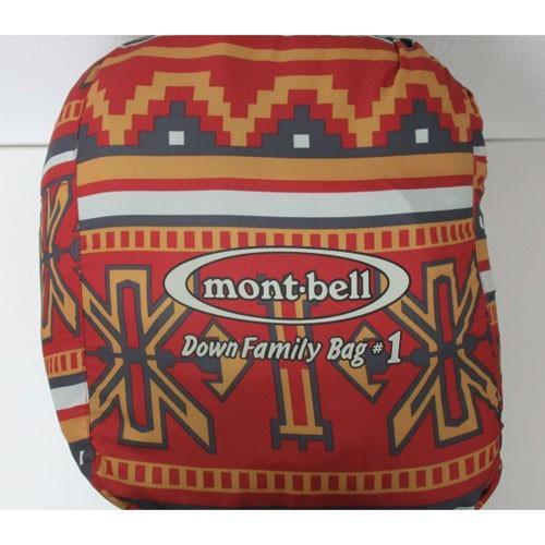 アウトドア 寝袋/寝具 モンベル mont-bell ダウンファミリーバッグ #1 #1121311 ブリック 
