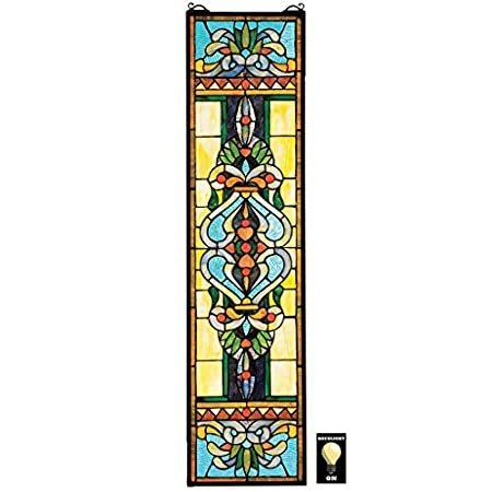 本物品質の Glass Stained Tiffany-Style Hall Blackstone Toscano Design Window Design好評販売中 by オブジェ、置き物