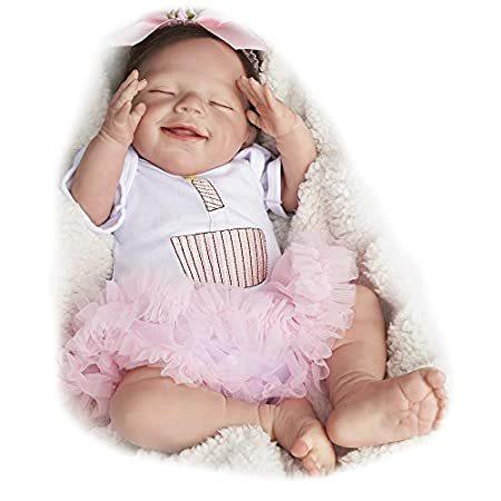 日本では入手困難な品々を海外より直輸入し、お届けします。JIZHI リボーンベビードール 20インチ リアルな新生児ベビードール 睡眠スマイル 生きているような女の子の布ボディ ハンドメイド 本物そっくり 好評販売中