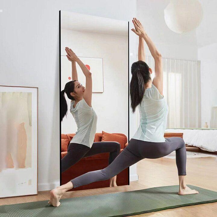 壁掛けミラー ウォールミラー 姿見鏡 割れない 鏡 超軽量