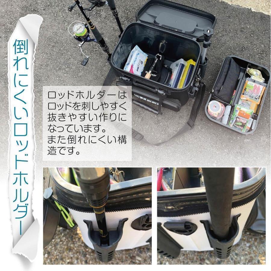 Neer バッカン 28L ホワイト 水汲みバケツ付き タックルボックス1271