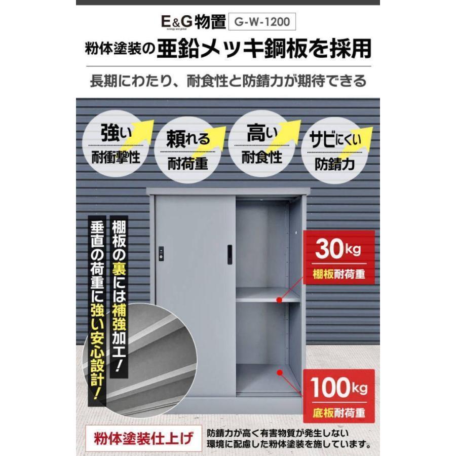 カンタン組立】容量300L 小型物置 (W930×H1250×D450) おまけLED