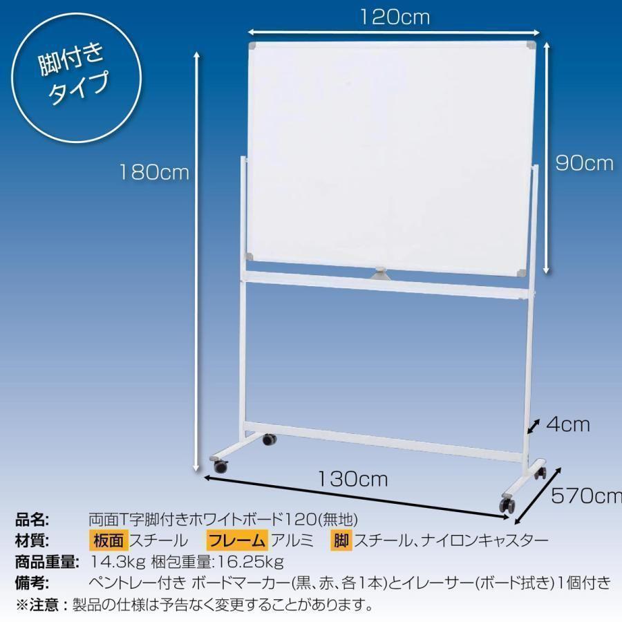 ホワイトボード 移動式 キャスター付き マーカーセット 636 ホワイトボード 移動式 キャスター付き マーカーセット 636