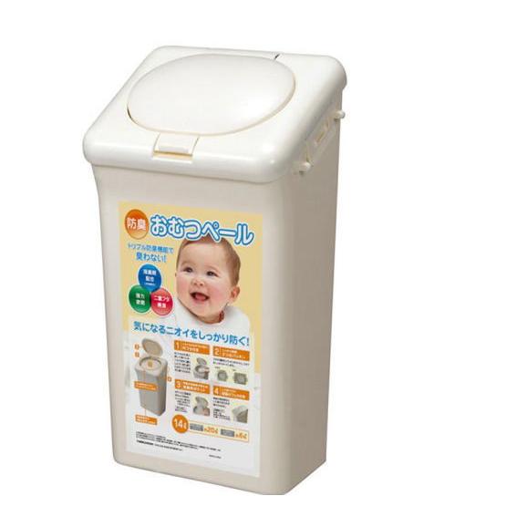 防臭ペール 14l 2個 におい対策はこれで安心 ゴミ箱 消臭剤ポケット付 ごみ箱 防臭 二重フタ構造なので臭い漏れ防止 防臭おむつペール14l 離島不可 バラエティストアfield Yahoo 店 通販 Yahoo ショッピング