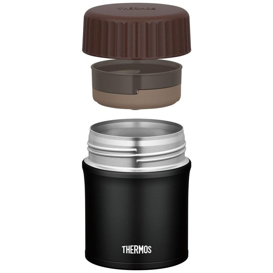 真空断熱スープジャー サーモス 380ml マットブラック Jbi 3 Mtbk バラエティストアfield Yahoo 店 通販 Yahoo ショッピング