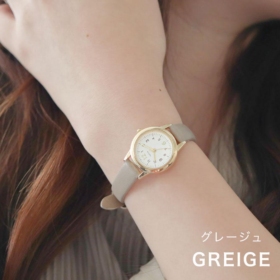 腕時計 レディース 腕時計 レディース 防水 革ベルト 3針 数字 文字盤 見やすい
