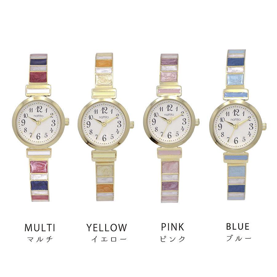 腕時計 レディース ノーチェ 高級感 バングル カラフル 送料無料 小さめ プレゼント 高品質 アクセサリー 可愛い プチプラ 20代 30代 お手頃 フィールドワーク | field work | 07
