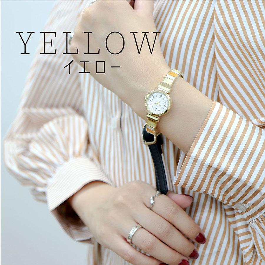 腕時計 レディース ノーチェ 高級感 バングル カラフル 送料無料 小さめ プレゼント 高品質 アクセサリー 可愛い プチプラ 20代 30代 お手頃 フィールドワーク | field work | 09