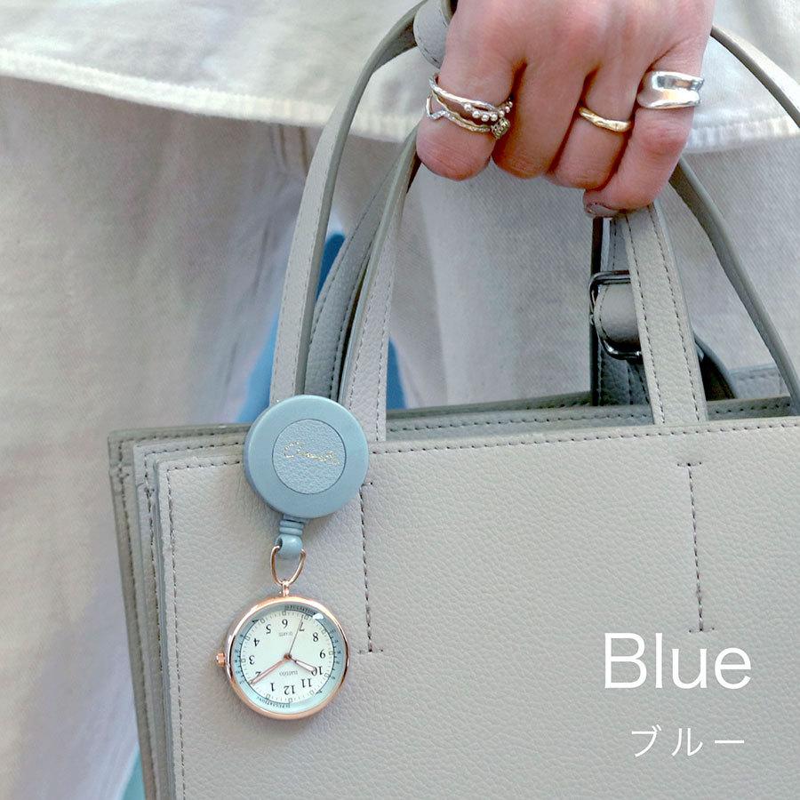 腕時計 レディース コレット ナースウォッチ リール付 長寿命 蓄光 仕事用 ビジネス 看護師 プレゼント 可愛い プチプラ 20代 30代 お手頃 フィールドワーク | field work | 17