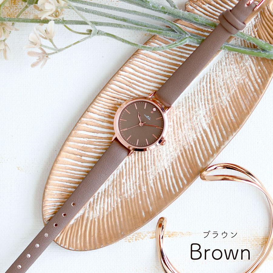 腕時計 レディース アシュリー 革ベルト ニッケルフリー 金属アレルギー 可愛い おしゃれ プチプラ 仕事用 ビジネス フィールドワーク 20代 30代 40代 お手頃 | field work | 19