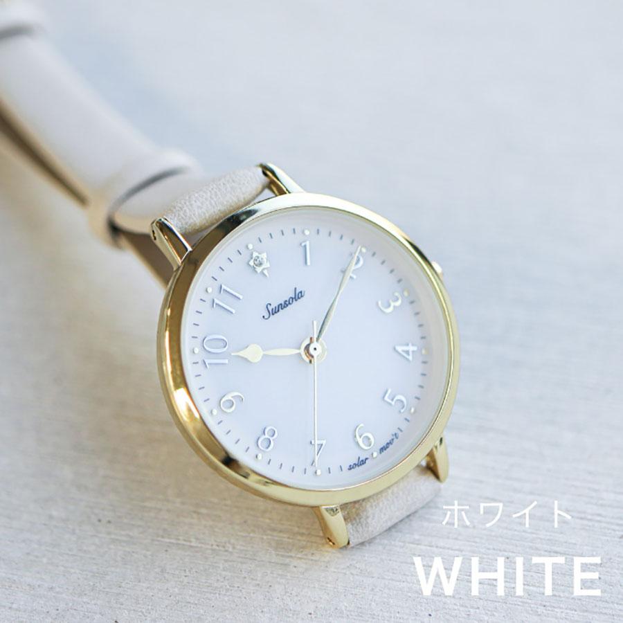 腕時計 レディース ソーラーウォッチ ソアレ 電池交換不要 かわいい おしゃれ 見やすい シンプル 通勤 通学 日本製ムーブ フィールドワーク 一年保証 | field work | 09