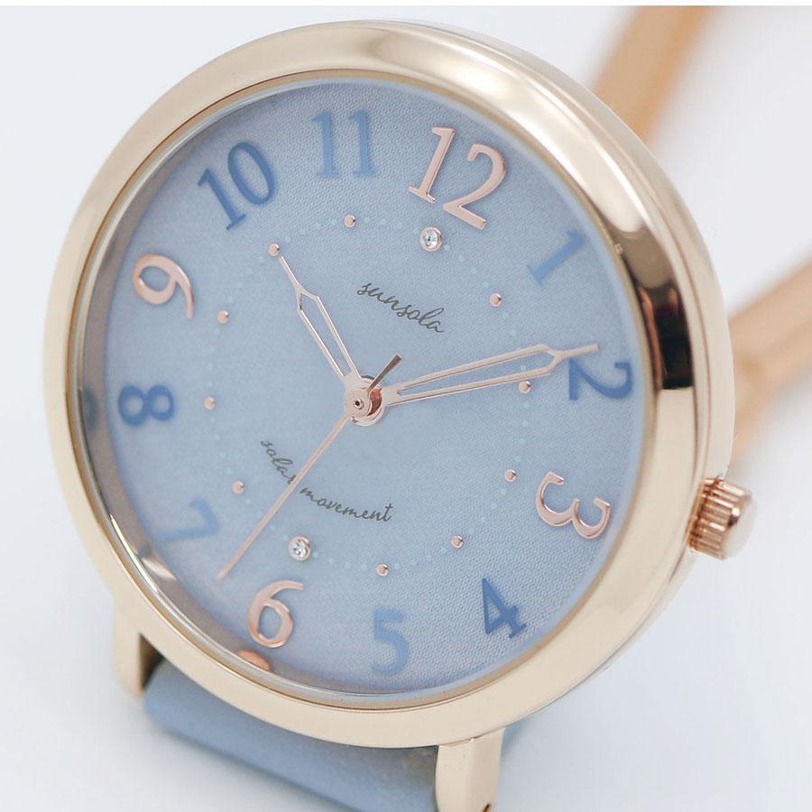 腕時計 レディース ソーラーウォッチ ルクス カラビナ かわいい おしゃれ 見やすい 通勤 通学 日本製ムーブ フィールドワーク 一年保証 | field work | 16