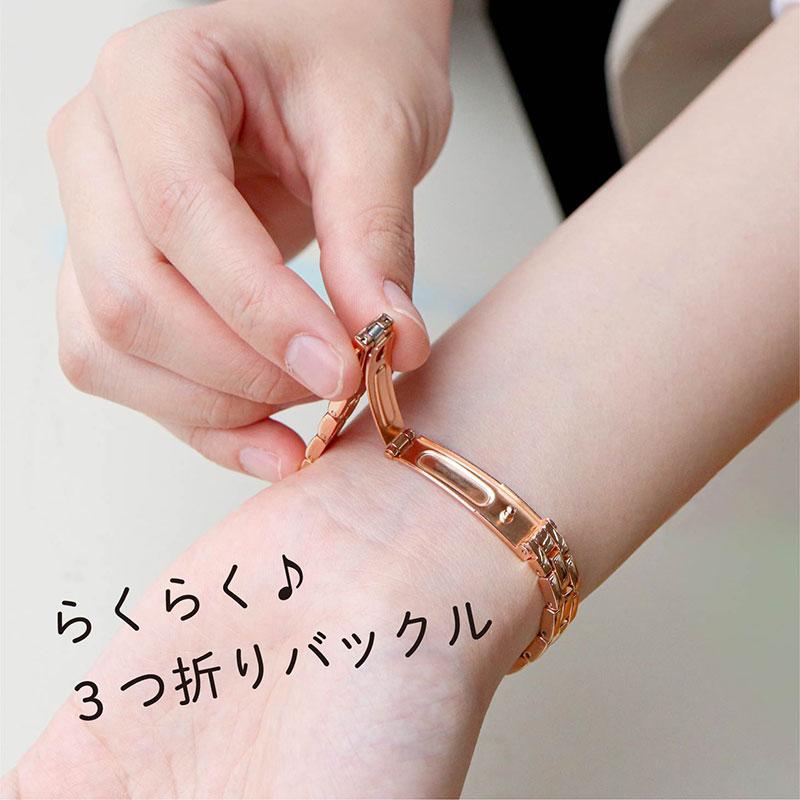 腕時計 レディース 5気圧防水 イエラ メタルバンド メタルベルト 高級感 ニッケルフリー お肌に優しい アレルギー ビジネス 通勤 通学 上品 フィールドワーク | field work | 05